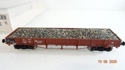 Fleischmann H0 Niederbordwagen mit Ladung der DB in EVP PR8324 – Bild 5