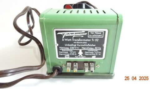 Fleischmann H0 Tr52 Trafo siehe Foto in OVP CK7787 – Bild 4