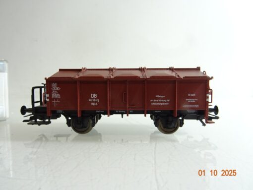 Fleischmann H0 aus 825910K Klappdeckelwagen der DB in OVP BH278 – Bild 3