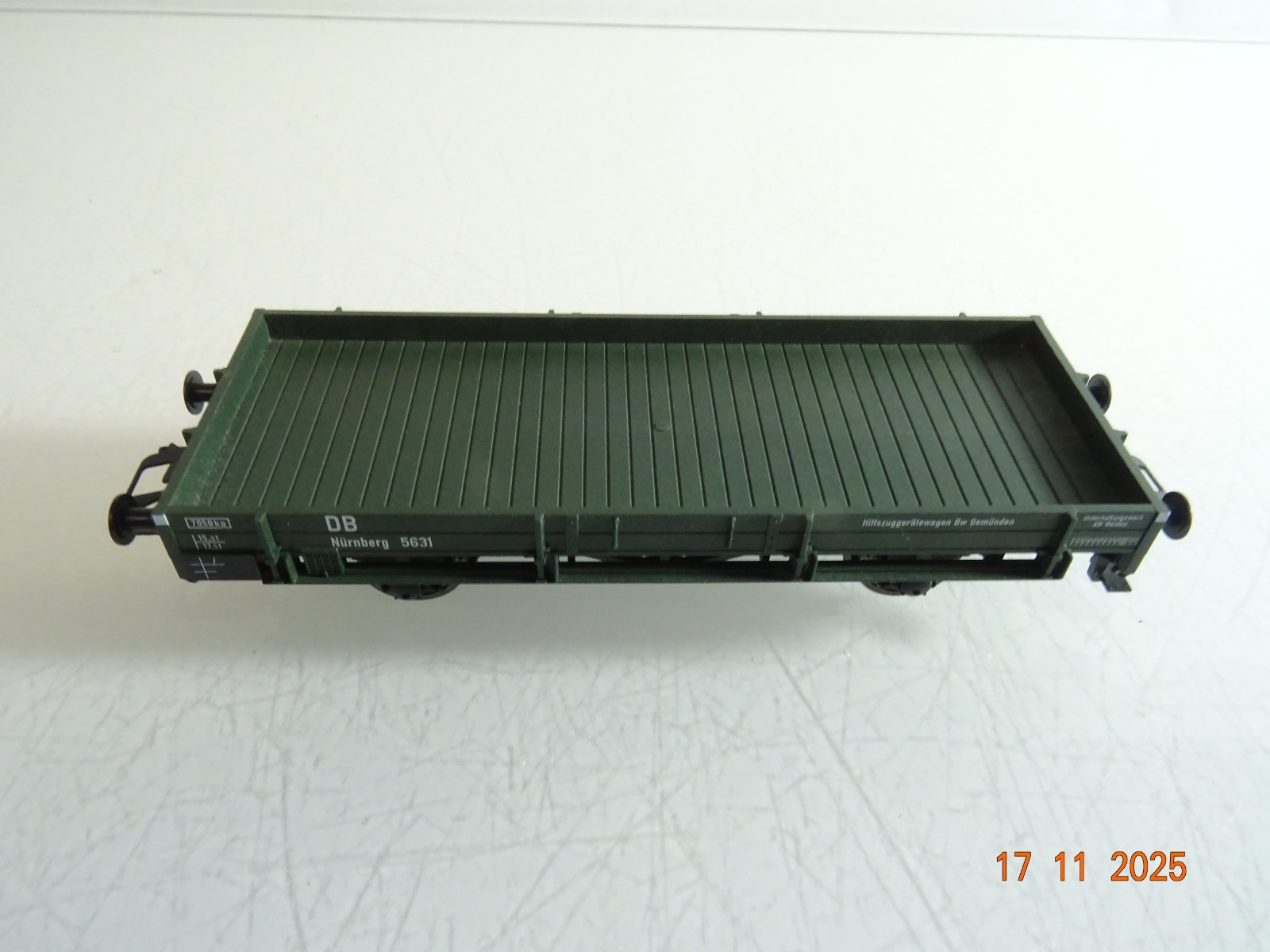 Fleischmann H0 offener Güterwagen 5631 der DB RR4638 o. – Bild 3