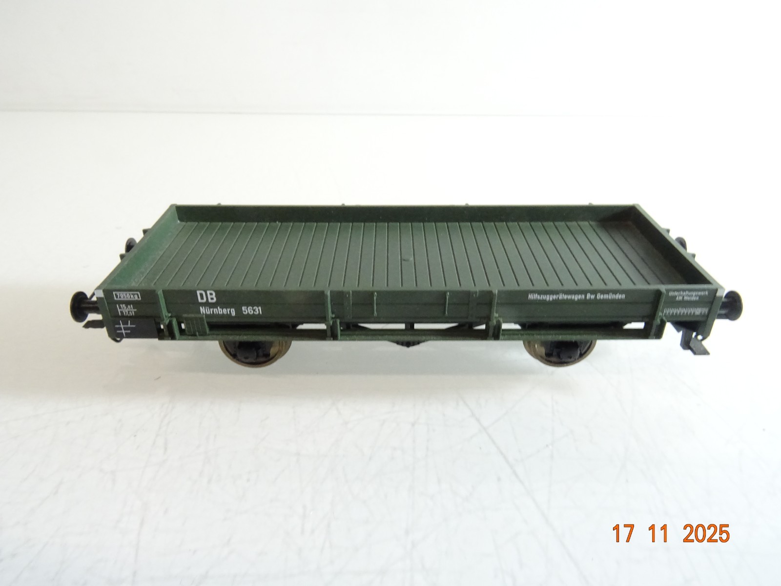 Fleischmann H0 offener Güterwagen 5631 der DB RR4638 o.