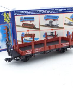 Fleischmann Magic Train 2441 Rungenwagen mit Bremserbühne Stm.L.B. in OVP EX6628