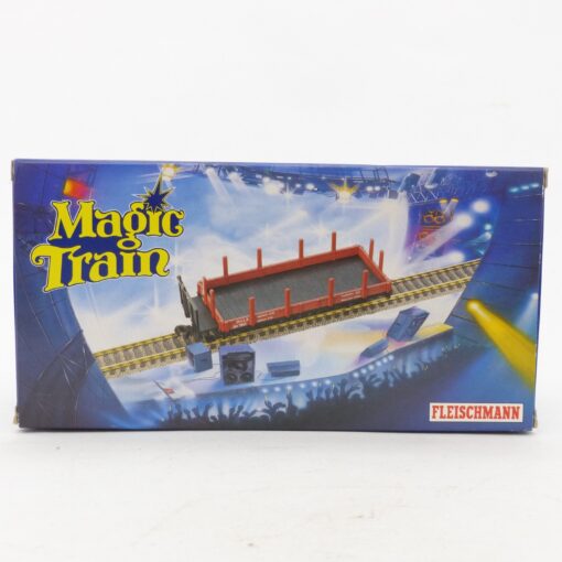 Fleischmann Magic Train 2441 Rungenwagen mit Bremserbühne Stm.L.B. in OVP EX6628 – Bild 5