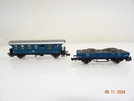Fleischmann N 200916 K Bauzug Set der DB in OVP PR3696 – Bild 3
