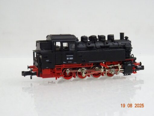 Fleischmann N 7035 Dampflok BR 81 001 der DR in OVP JL2387 – Bild 3