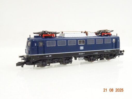 Fleischmann N 7335 E-Lok BR 110 222-7 der DB in OVP JL2511 – Bild 3