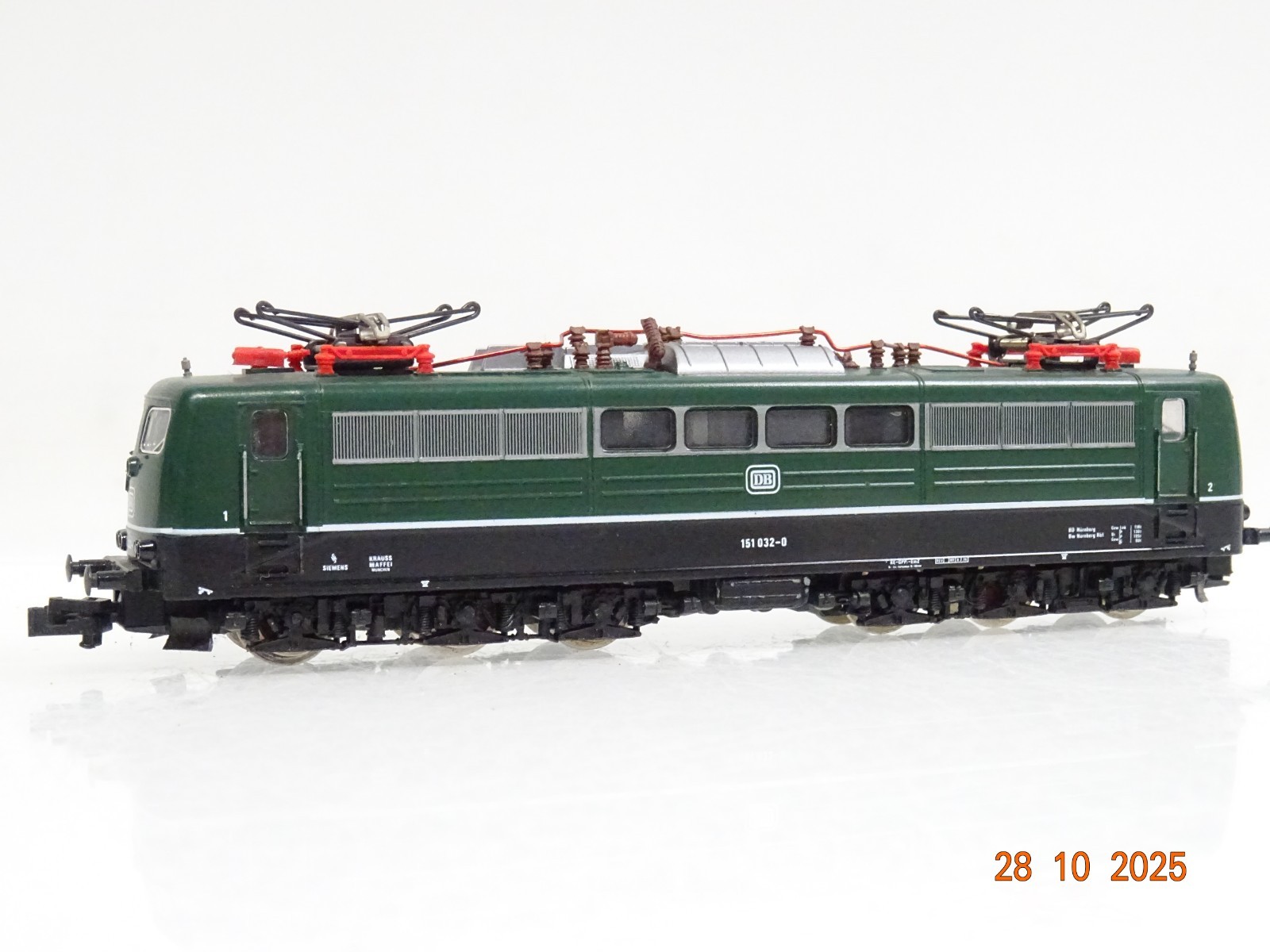 Fleischmann N 7380 E-Lok BR 151 032-0 der DB JL3959 o.