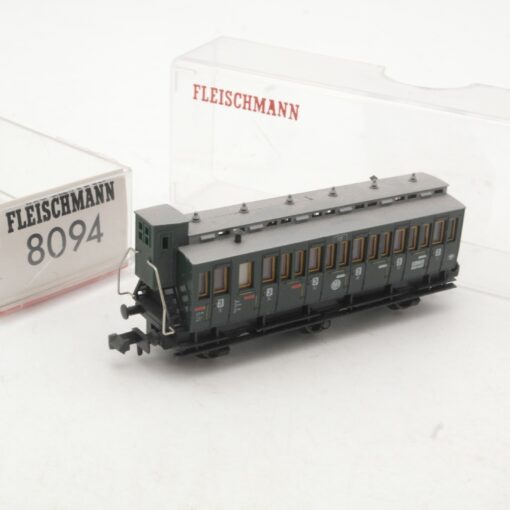 Fleischmann N 8094 Abteilwagen 3.Kl. mit Bremserhaus der DRG in OVP RR4168
