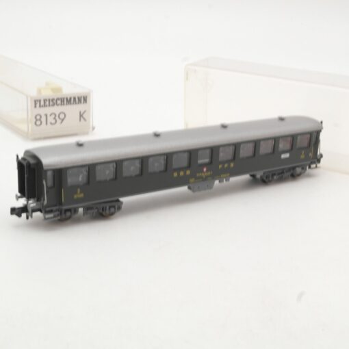 Fleischmann N 8139 K Personenwagen 2.Klasse der SBB in OVP QR9794 – Bild 3