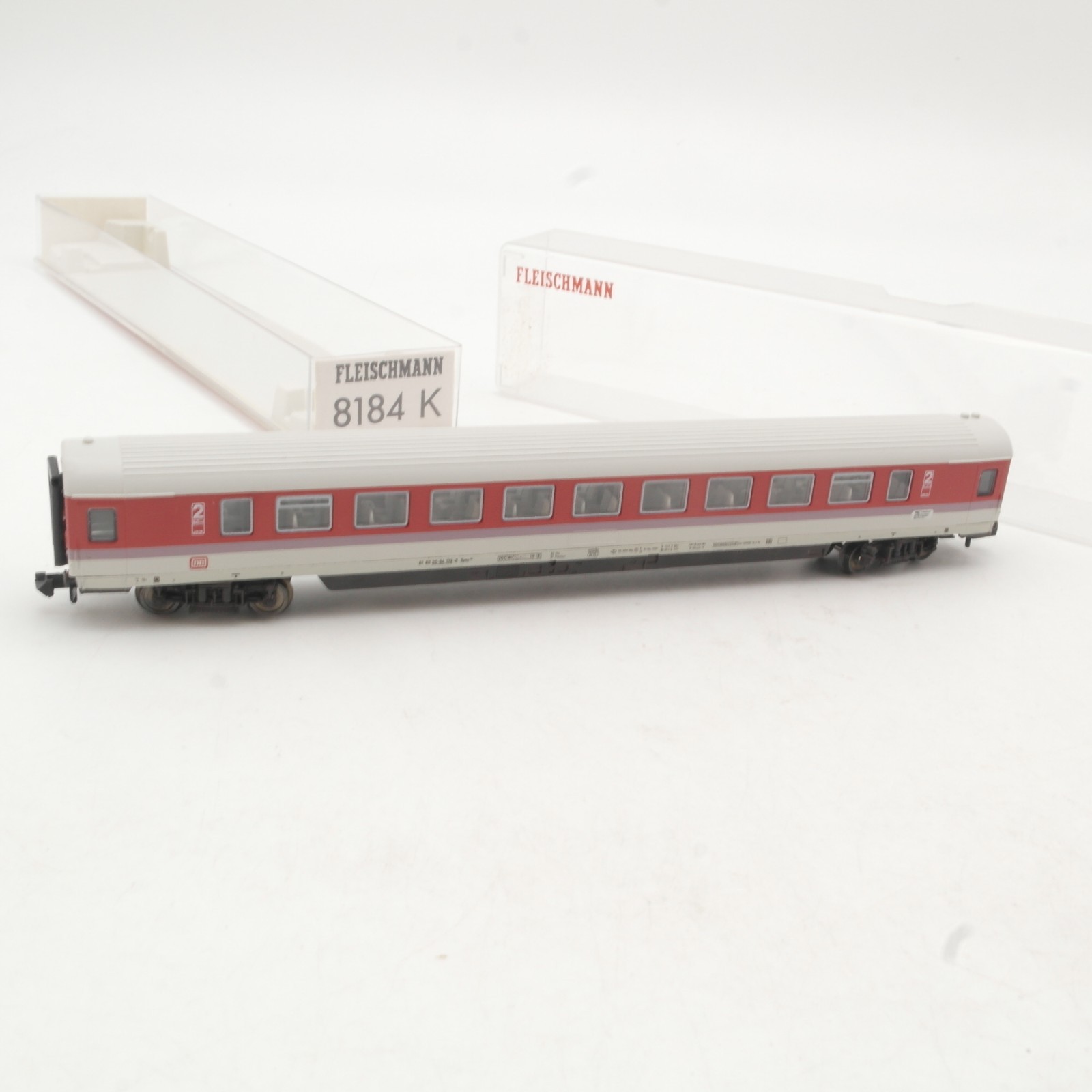 Fleischmann N 8184 K IC-Großraumwagen 2.Klasse der DB in OVP RR4909 – Bild 3