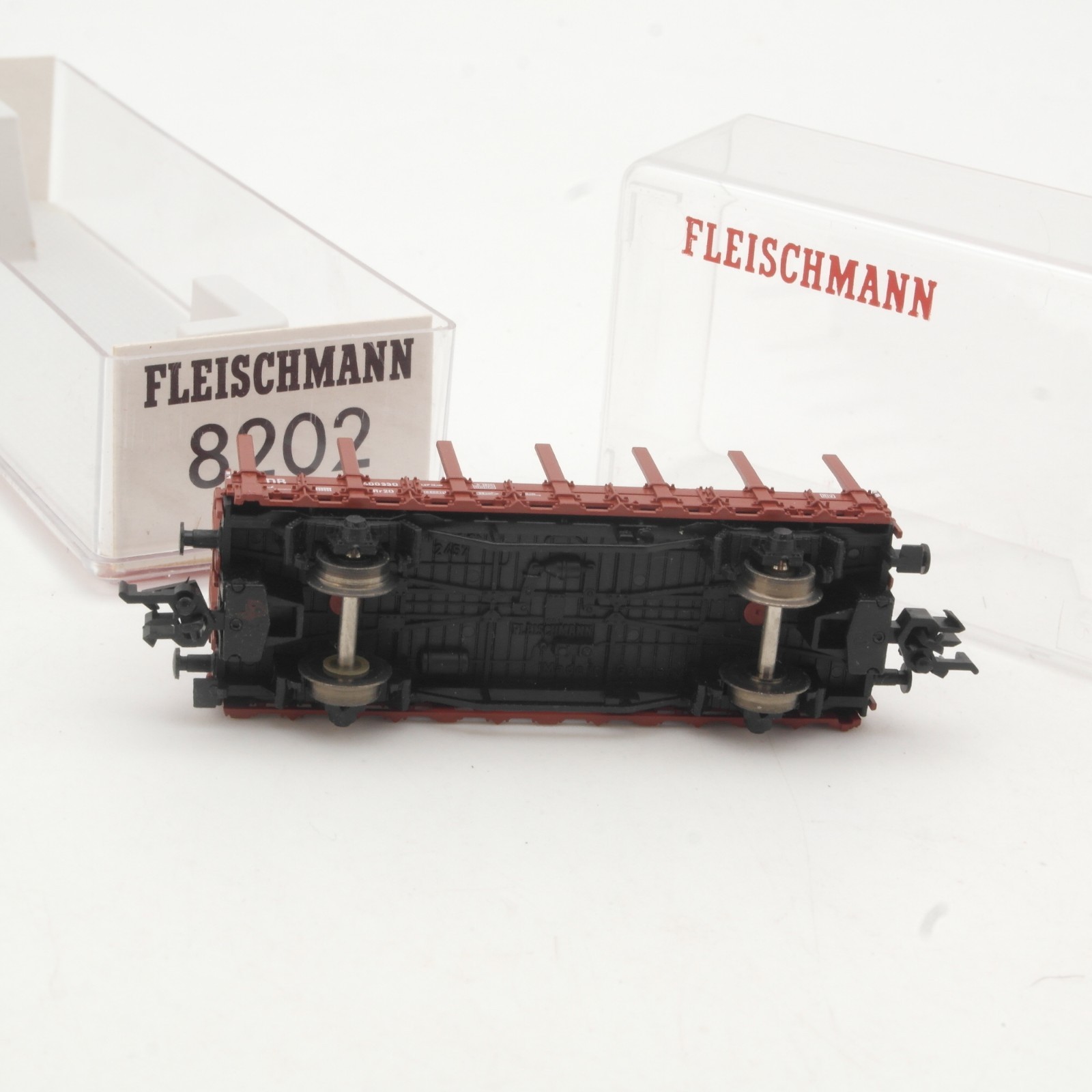 Fleischmann N 8202 Rungenwagen der DB in OVP RR5370 – Bild 4