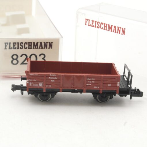 Fleischmann N 8203 offener Güterwagen der DRG in OVP RR3891 – Bild 3
