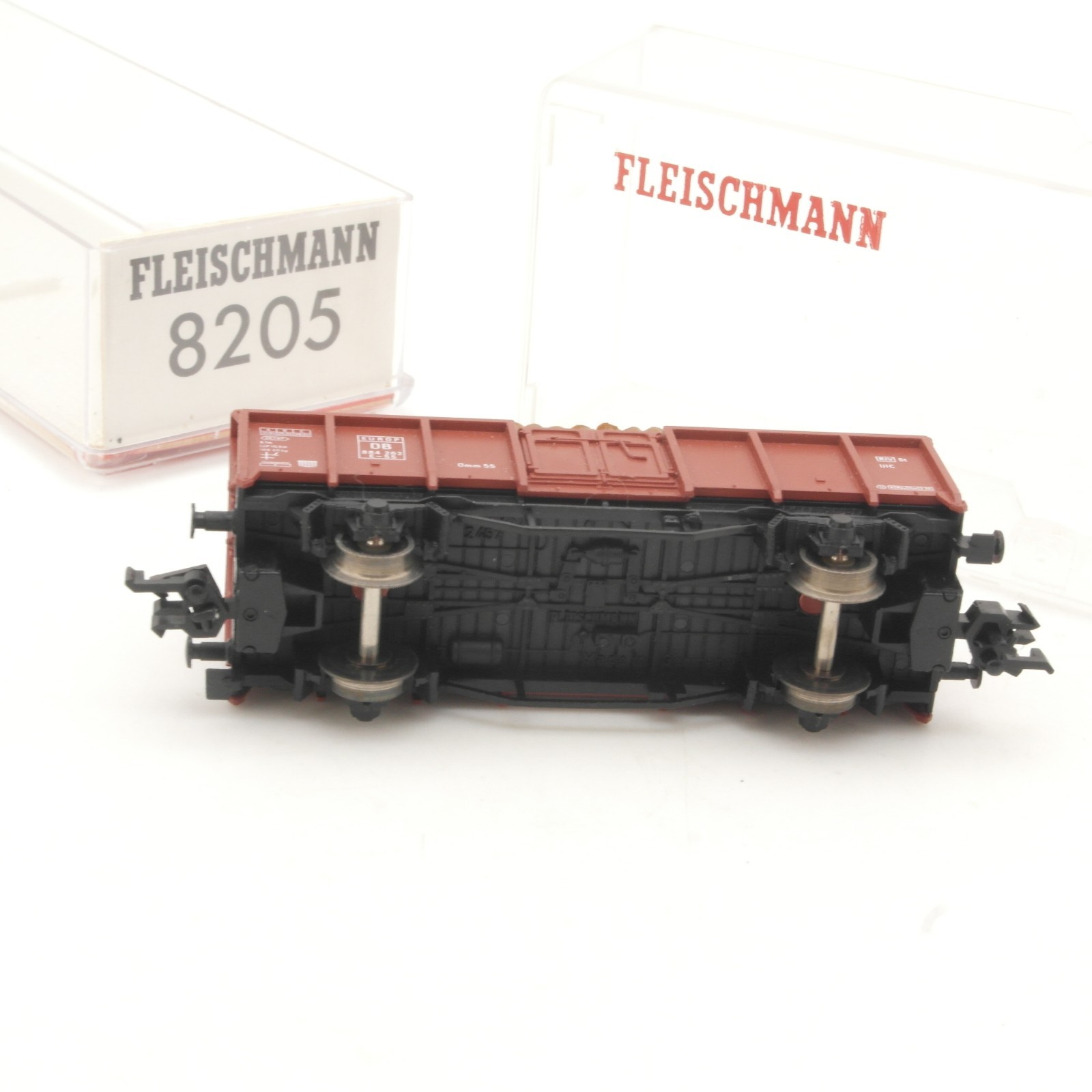 Fleischmann N 8205 Hochbordwagen mit Ladung der DB in OVP RR5371 – Bild 4