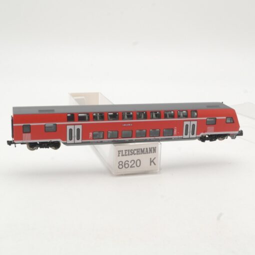 Fleischmann N 8620 K Doppelstocksteuerwagen 2. Klasse der DB AG in OVP QR9800 – Bild 3