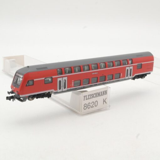 Fleischmann N 8620 K Doppelstocksteuerwagen 2. Klasse der DB AG in OVP QR9800