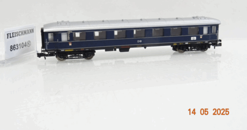 Fleischmann N 863104K Personenwagen F-Zug Germania der DB in OVP JL636