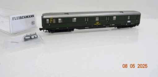 Fleischmann N aus 814509 Bahnpostwagen Post 4ü(e) der DBP in OVP JL546