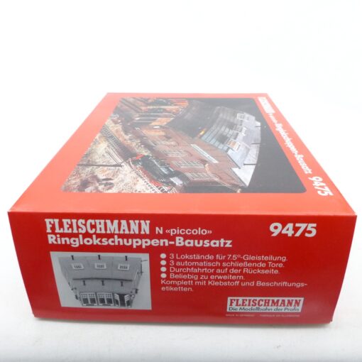 Fleischmann Spur N piccolo Bausatz 9475 Ringlokschuppen in OVP EX6793 – Bild 3