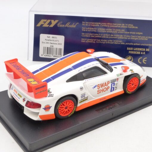 Fly Car Model Ref.: A58 Porsche 911 GT1 Evo 24h. Daytona 2003, in PC-Box EB8893 – Bild 3