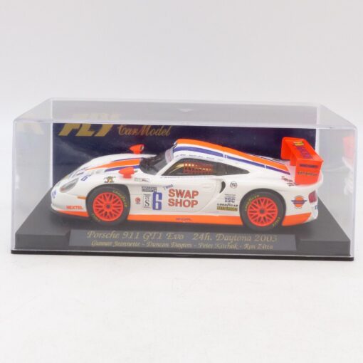 Fly Car Model Ref.: A58 Porsche 911 GT1 Evo 24h. Daytona 2003, in PC-Box EB8893 – Bild 4