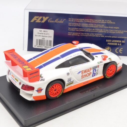 Fly Car Model Ref.: A58 Porsche 911 GT1 Evo 24h. Daytona 2003, in PC-Box EB8893 – Bild 3