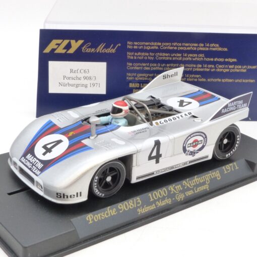 Fly Car Model Ref.: C63 Porsche 908/3 1000 Km Nürburgring #4, in PC-Box EB8890