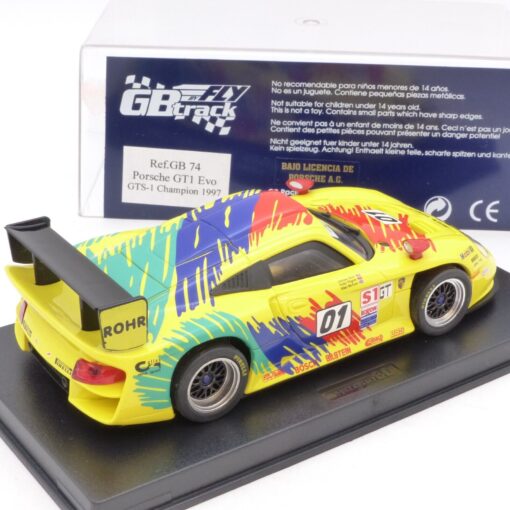 Fly Car Model Ref.: GB74 Porsche GT1 Evo GTS-1 Champion 1997, in PC-Box EB8842 – Bild 3