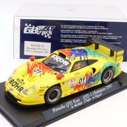 Fly Car Model Ref.: GB74 Porsche GT1 Evo GTS-1 Champion 1997, in PC-Box EB8842