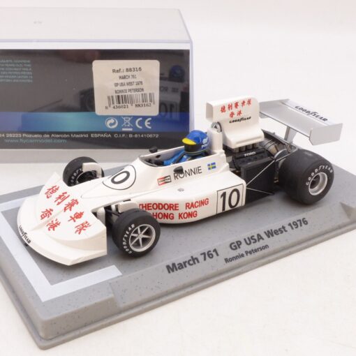 Flyslot Cars Ref.: 88316 March 761 GP USA West 1976 #10, in PC-Box EB9185