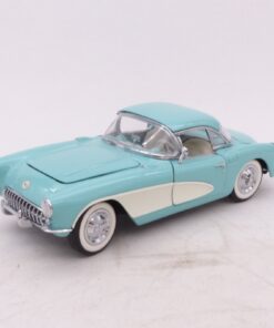 Franklin Mint 1:24 B11RI21 Chevrolet Corvette 1956 türkis in Tüte o. EX8134