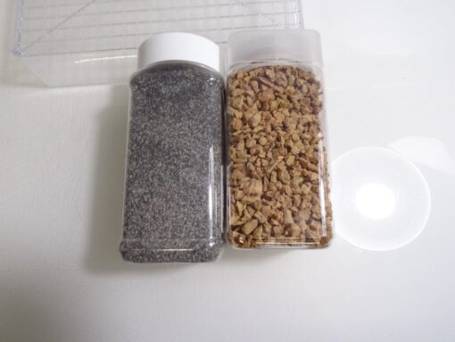 Gleisschotter Granit + Kork 500 ml + 475 ml, siehe Fotos in OVP QR3289 – Bild 4