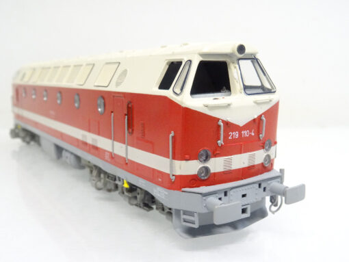 Gützold H0 33130 Diesellok BR 219 110-4 der DR in OVP LE4301 – Bild 6