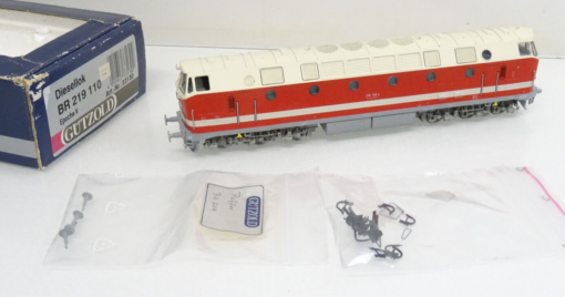 Gützold H0 33130 Diesellok BR 219 110-4 der DR in OVP LE4301