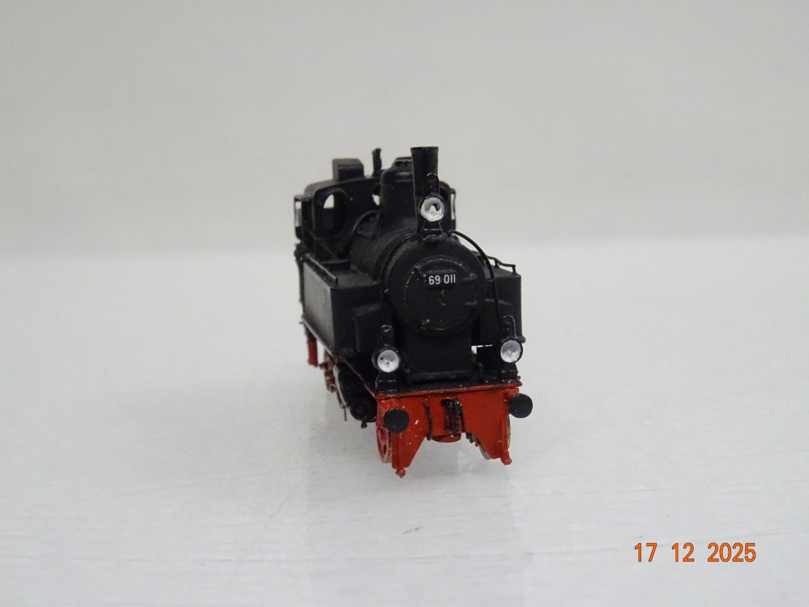 Hammerschmid N Kleinserie Dampflok BR 69 011 DRG Rarität in OVP Holzbox JL5185 – Bild 4