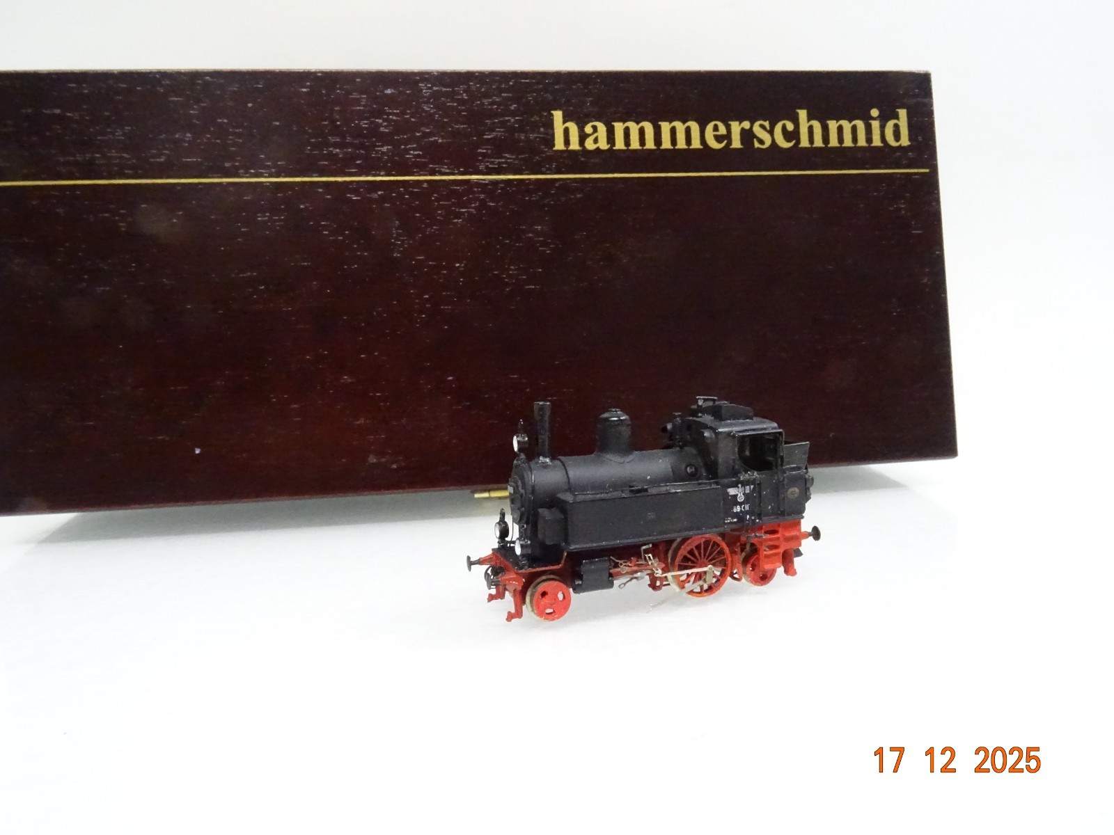 Hammerschmid N Kleinserie Dampflok BR 69 011 DRG Rarität in OVP Holzbox JL5185