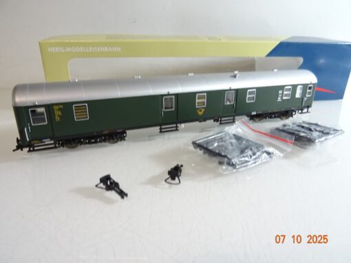 Heris H0 11047 Postwagen Post-a/21 Briefpostwagen in OVP RR3755