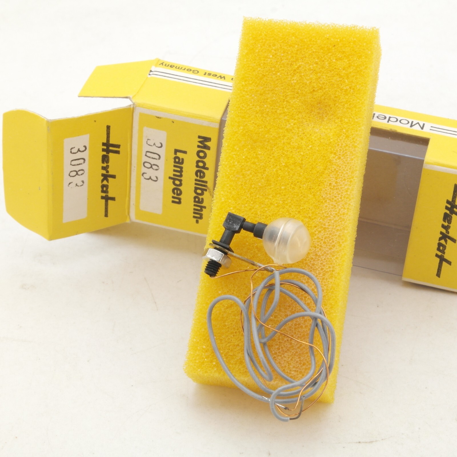 Herkat H0 3083 Modellbahn-Lampe in OVP RG4953