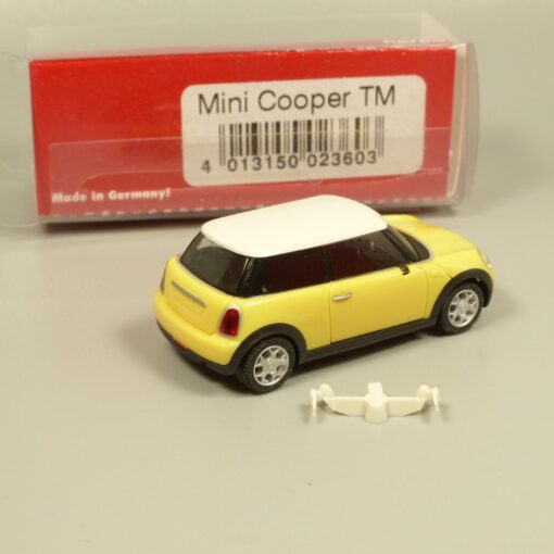 Herpa 1:87 023603 Mini Cooper TM zweifarbig in OVP EX6042 – Bild 3