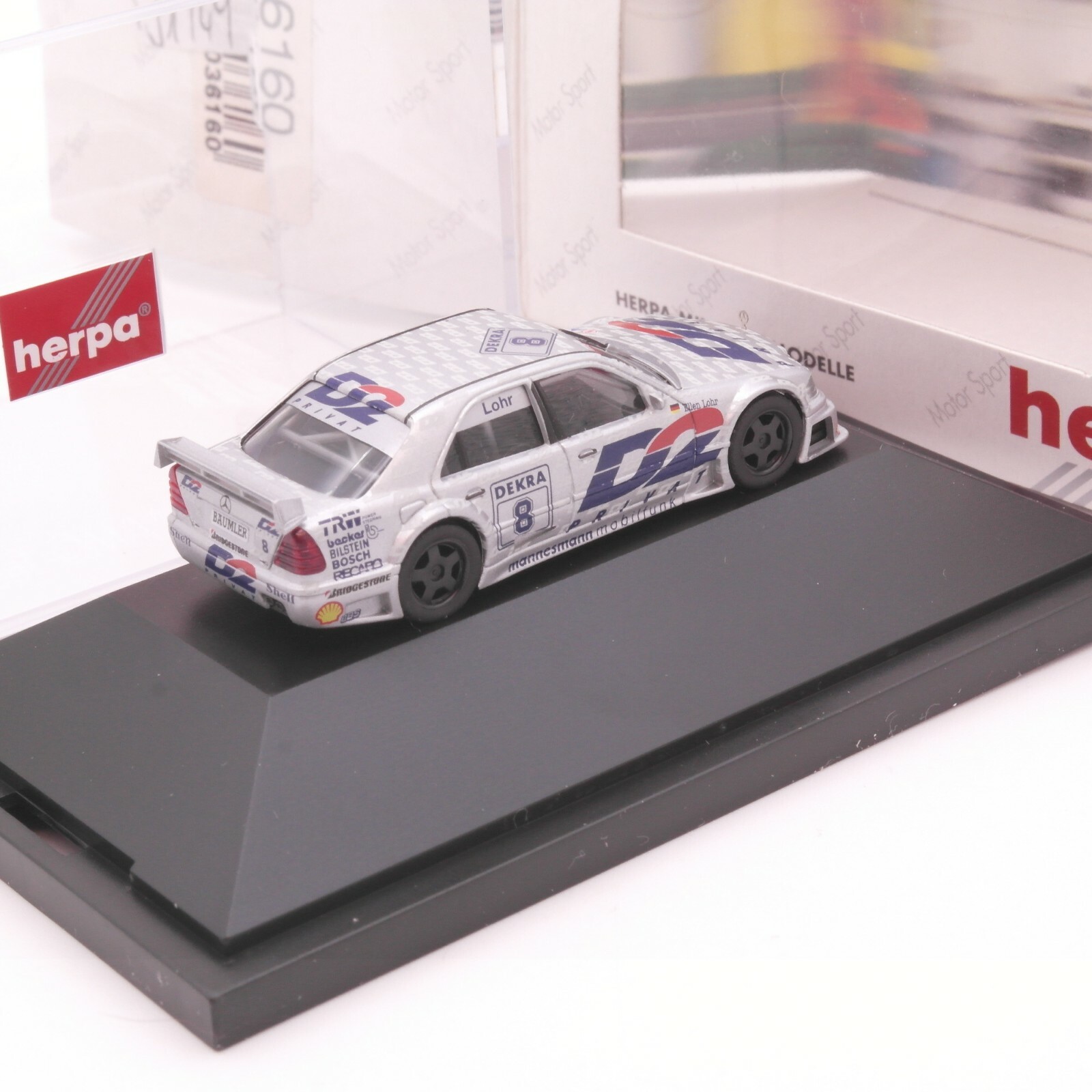 Herpa 1:87 036160 AMG Mercedes C 180 AMG Team in OVP RT1618 – Bild 3