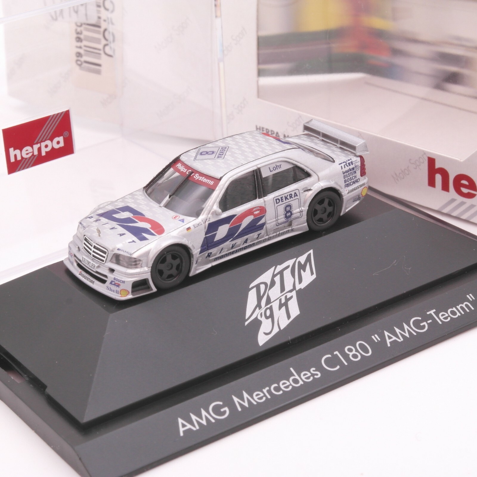 Herpa 1:87 036160 AMG Mercedes C 180 AMG Team in OVP RT1618