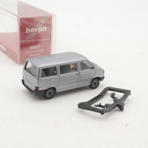 Herpa 1:87 041577 VW Bus Caravelle in OVP QR9965 – Bild 3