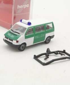 Herpa 1:87 041874 Volkswagen VW T4 Caravelle Polizei in OVP RR3687