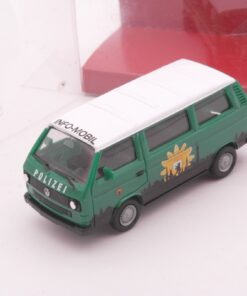 Herpa 1:87 042079 VW Bully Polizei Info Mobil Bus in OVP RT7780