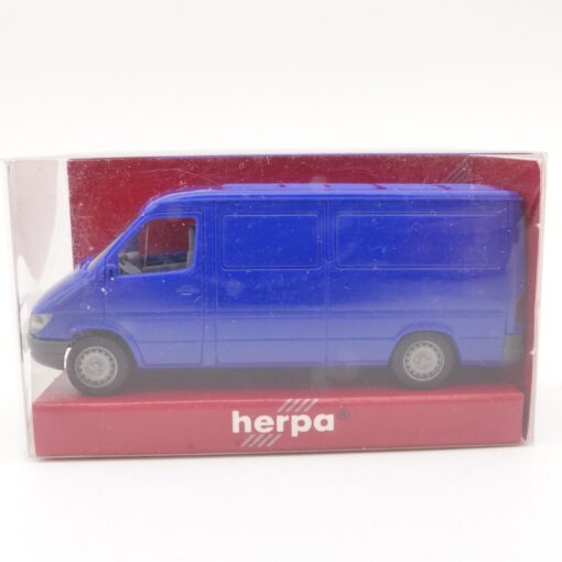 Herpa 1:87 044684 Mercedes Benz Sprinter Kastenwagen blau in OVP EX4871 – Bild 4