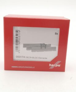 Herpa 1:87 053174 DELTA BLOC Elemente neuwertig in OVP QR9145