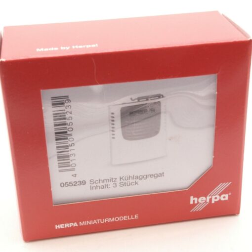 Herpa 1:87 055239 Zubehör Schmitz Kühlaggregat 3 Stück in OVP RI1663