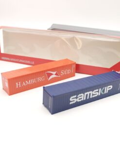 Herpa 1:87 076449 2x Container Set Hamburg Süd / Samskip in OVP QR8653