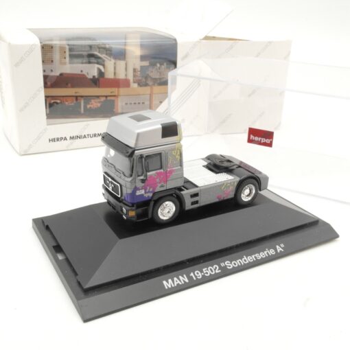 Herpa 1:87 110174 MAN F90 Zugmaschine Hochdach in OVP QR9682