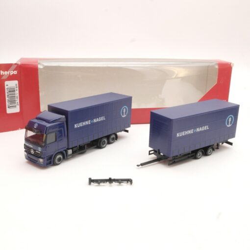 Herpa 1:87 151139 MB Actros Hängerzug Kühne & Nagel in OVP QR8326
