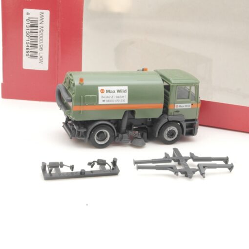 Herpa 1:87 154895 MAN M2000 Kehrfahrzeug Max Wild in OVP RR3647 – Bild 3